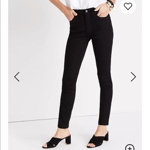 Madewell Black Skinny Jeans